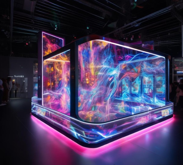 数字互动展台，一场视觉盛宴